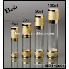 15/30/50/100ml airless cosmetic bottles